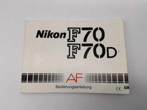 Nikon f70 f70d manuale di - f70,