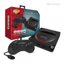 Hyperkin Mega retron HD console + Sonic no sega Mega Drive Genesis
