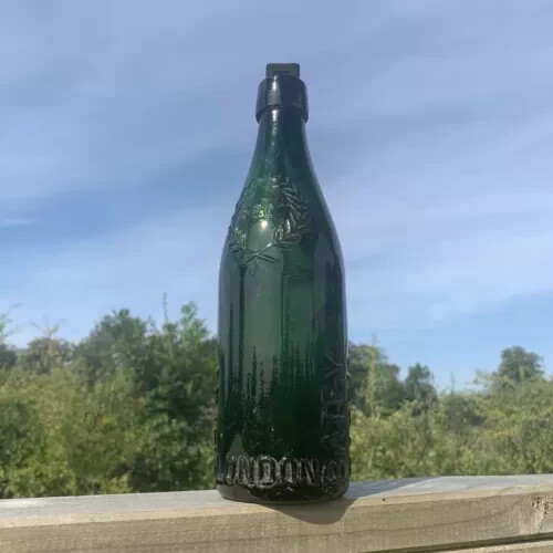 Old fashioned glass bottle - fashioned,