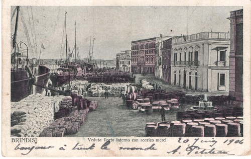 Brindisi veduta porto - brindisi,