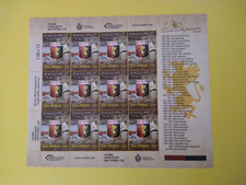 San Marino 2013 minifoglio Genoa calcio MNH**