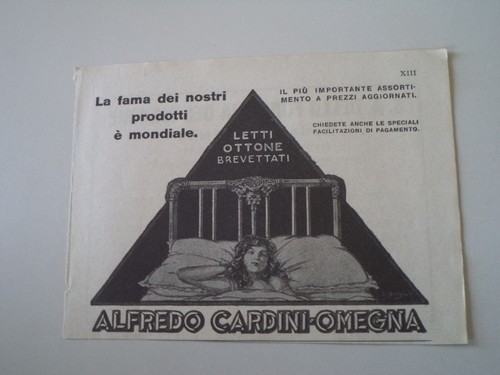 Advertising pubblicità 1927 - advertising,