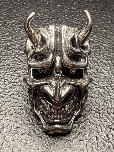 Anello maschera hannya - anello,