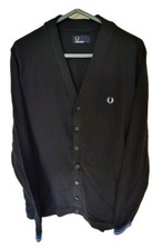 Fred Perry Cardigan Nero Uomo