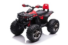 Quad Elettrico per Bambini 12V ATV Off-Road 4 x 4 Motori 12v Batteria Potenziata