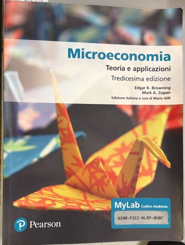 Microeconomia teoria - microeconomia, e