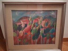 Dipinto Olio Su Tela GINO CASTELLI