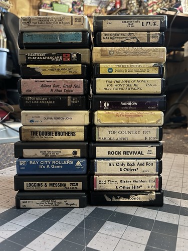 Track lot tapes johnny - 8-track,