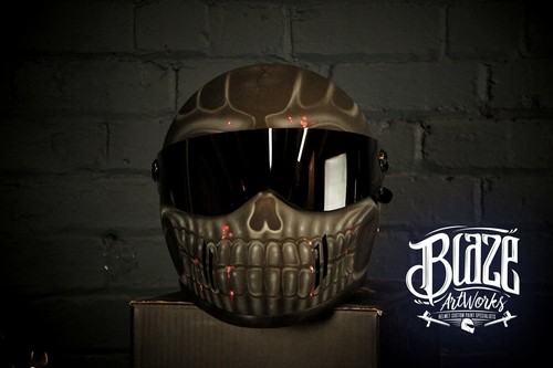 Casco crash matrix aerografato - crash,