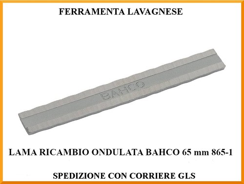 Lama ricambio raschietto bahco