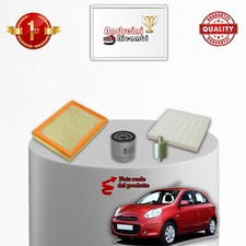 KIT TAGLIANDO FILTRI PER NISSAN MICRA IV 1.2 12V GPL 59KW 80CV DAL 2011 ->