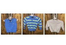 Lotto 3 maglioni polo bambino