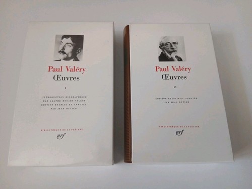 Pleiade paul valery oeuvres - paul,