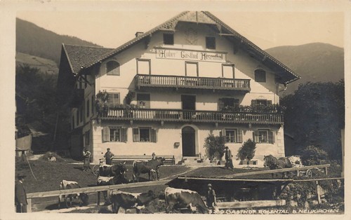 Cartolina gasthof rosental b - cartolina, "gasthof