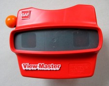 VIEW-MASTER VIEWER MODEL L RED VERY NEAR MINT CONDITION LOOSE