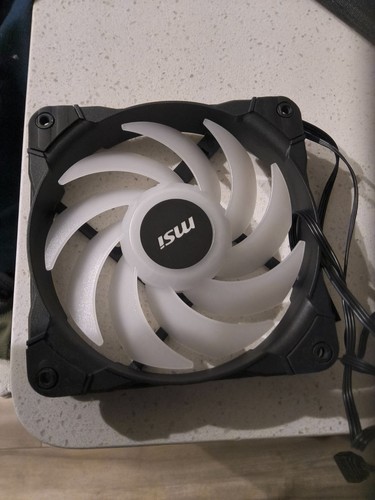 Msi 12025l 120mm argb pwm - argb, case