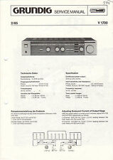 Grundig Manuale di Servizio