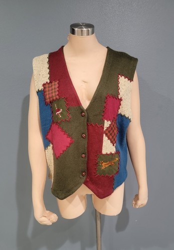 Gilet vintage koret misto - gilet,
