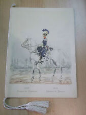 1958 CALENDARIO DRAGONI DI PIEMONTE LANCIERI DI NOVARA 1958 