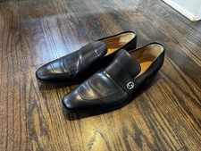 Gucci  Black Leather Loafer