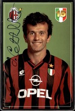 cartolina postcard Calcio Milan con Autografo Sponsor OPEL Dejan Savicevic (2)