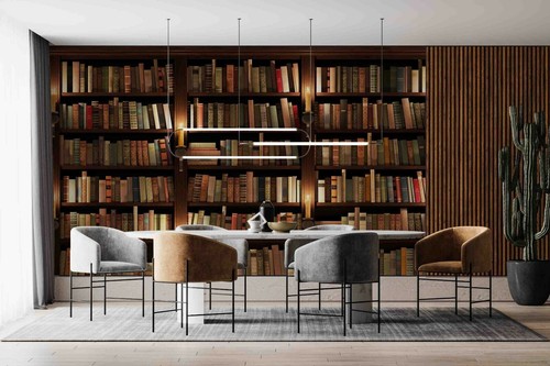 Libreria libro marrone luce - libro, 3d