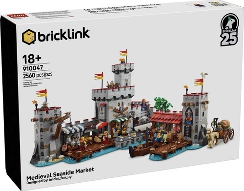 Lego medieval seaside market - seaside,