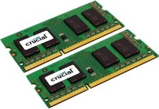 Crucial 4G 2X2GB SO-DIMM DDR3