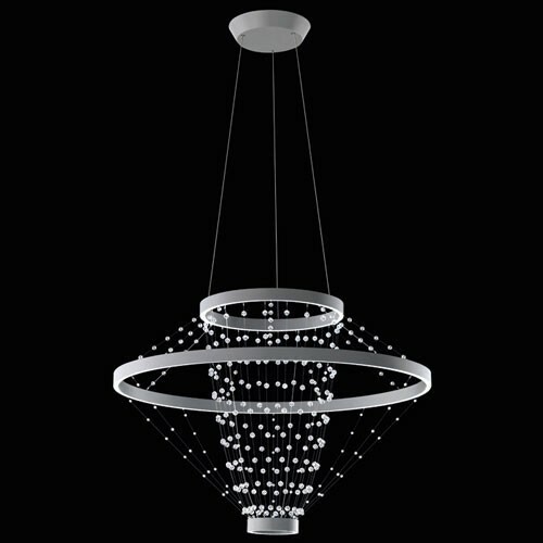Strandelier swarovski bianco - strandelier,