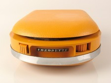 Mangiadischi Irradio Fonorette Mario Bellini giallo/arancio 1966 non funzionante