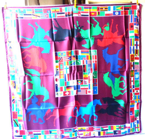 Beaux foulard carré - carré,