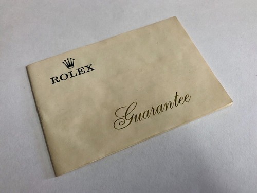 Rolex certificato libretto - rolex,