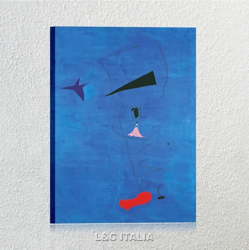 Miro toile bleue quadro - quadro, su
