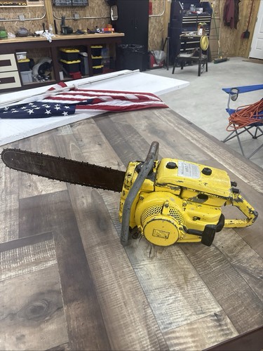 Vintage mcculloch 250 chainsaw - vintage,