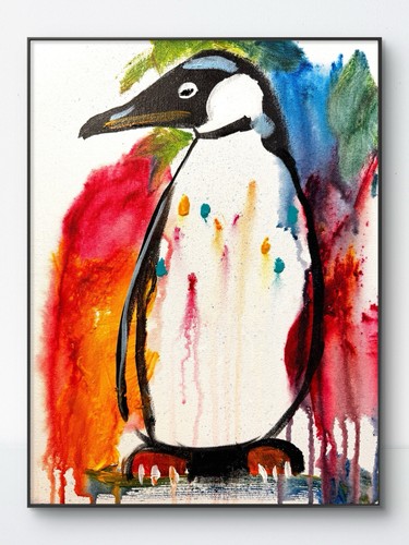 Pinguino samatowic 11x14 - pinguino,