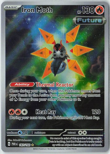Pokemon iron moth 187 182 - pokemon,