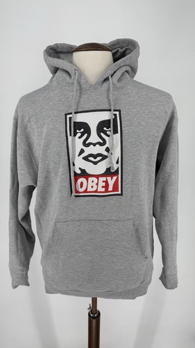 Obey felpa con cappuccio - obey,