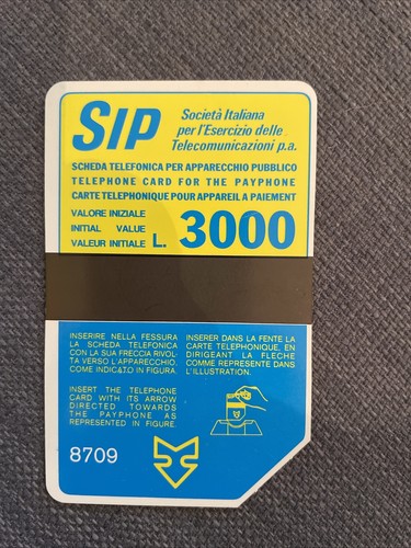 Scheda telefonica italiana - telefonica,