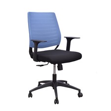 POLTRONA SCRIVANIA UFFICIO SEDIA STUDIO GIREVOLE ALTEZZA REGOLABILE SIRIO BLU