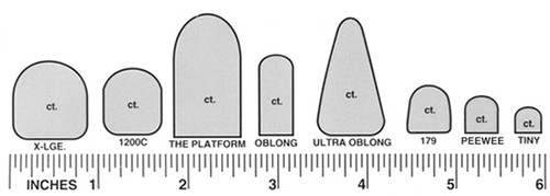 6pz tasselli ricambio - tasselli, di
