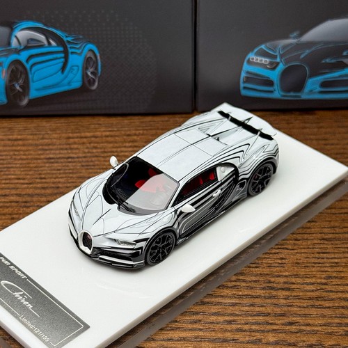 Bugatti chiron porcellana - 1:64,