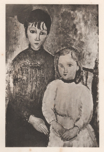 Amedeo modigliani deux jeunes - modigliani,