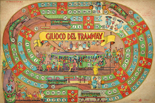 Gioco dell oca vintage - gioco, ---