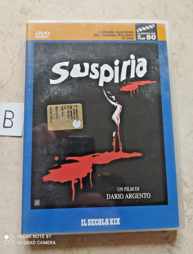 Dvd suspiria dario argento - dvd,