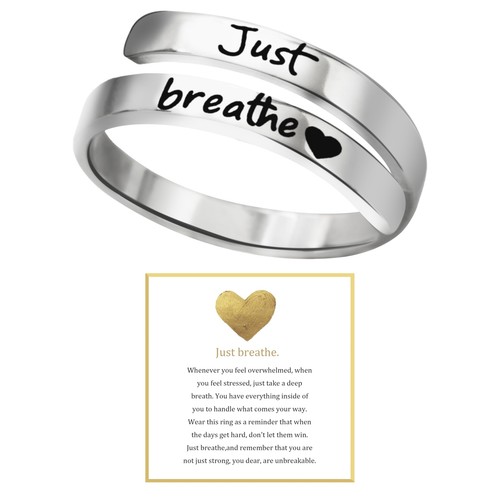 Just breathe anello - breathe, donna