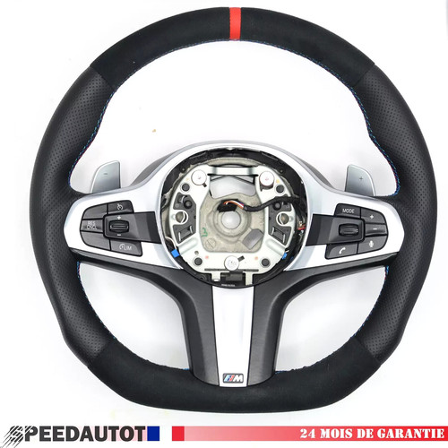 Volante appiattito alcantara - volante,