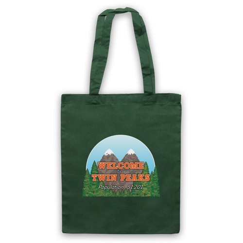 Twin peaks welcome sign - welcome,