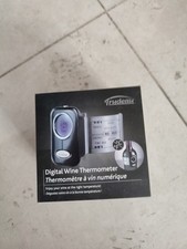 Termometro digitale per vino Trudeau, stile collare per bottiglia, automatico 