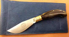 Coltello artigianale sirbuneddu figus cm 16,5 manico corno -Navaja Couteau Knife