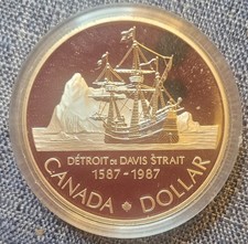 1987 Canadian Dollar Proof •